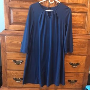 New Directions Blue dress Small like new!